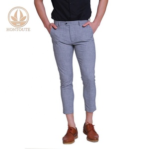 2019 Oem diseño personalizado mejor venta Slim Fit <span class=keywords><strong>Formal</strong></span> de negocios de trabajo <span class=keywords><strong>joven</strong></span> de pantalón hombre traje de pantalón - Product Image 1