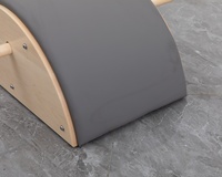 LUMINE Pilates Spine Correction Oak Frame Ladder Barrel Portable Home Fitness Equipment Pilates Studio Use Customized Color Logo
