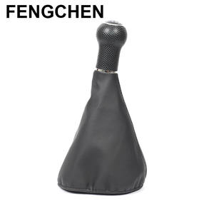 FENGCHEN Bouton de levier de vitesse en cuir 12mm 23mm ergonomique pour voiturette de golf à transmission manuelle - Product Image 1