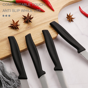 Khái niệm cơ bản 6-Piece nhựa xử lý bếp bít tết <span class=keywords><strong>Knife</strong></span> <span class=keywords><strong>Set</strong></span> với Hộp quà tặng - Product Image 5