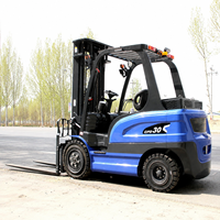 Wirtschaftlicher Lithium-Batterie-Gabelstapler 1 Tonne 1,5 Tonnen 2 Tonnen Tragbarer Lager-Handhabungs-Elektrostapler