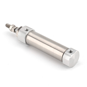 Cilindro Pneumatico Mini CDJ2B a Doppia Azione in Acciaio Inox, Alesaggio 6mm <span class=keywords><strong>10mm</strong></span> 16mm, Corsa da <span class=keywords><strong>10mm</strong></span> a 100mm - Product Image 3