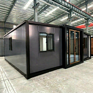 Oferta Especial: Casa Contenedor Expandible de Doble Ala de 20 Pies, Casa Plegable Prefabricada de Alta Gama para Vivir - Product Image 1