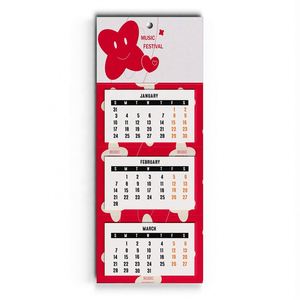 ปฏิทินตั้งโต๊ะแบบพลิกพิมพ์ลายตามสั่งสำหรับโปรโมชั่น - Product Image 6