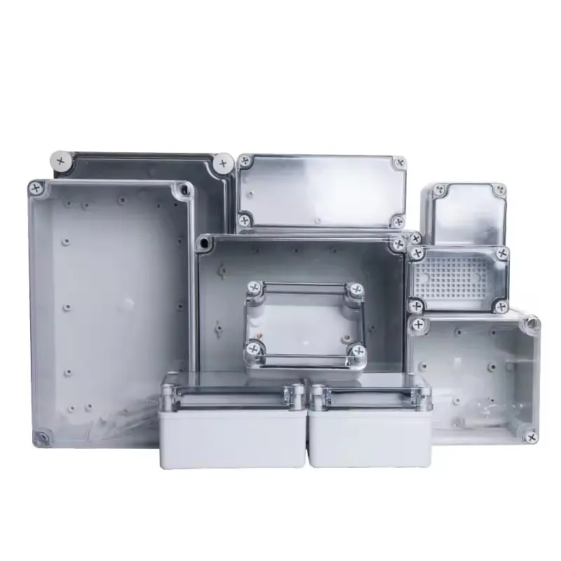 Custom Abs Plastic Electronic Enclosure Outdoor Junction Box ABS Injection MouldIng Waterproof Ip67 Electrical Junction Box