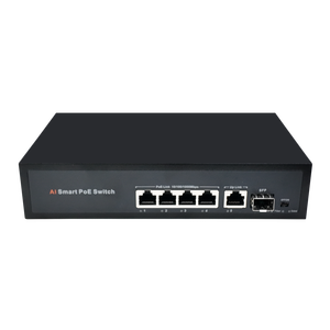 Switch PoE de 8 Puertos con 2 Puertos Uplink, Switch PoE AI OEM, Switch Ethernet de 10 Puertos, Switch PoE Industrial - Product Image 1