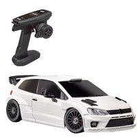 Voiture de course RC à l'échelle 1/28 DWI, jouets, télécommande 2,4G, haute vitesse, simulation de course sportive, gyroscope, mini véhicule de rallye pour cadeau