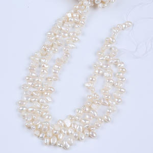 Perlas de Agua Dulce Barrocas Sanqi de 7-8 mm, Perlas Sueltas Naturales de Doble Cara, para Manualidades, Venta al por Mayor de Zhuji Pearl - Product Image 3