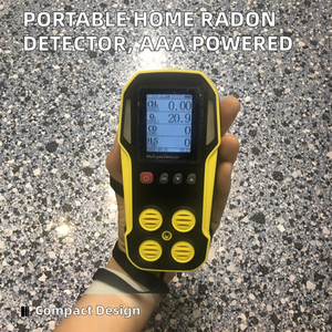 Dienmern Détecteur de radon domestique DM68R - Portable, léger, facile à utiliser, alimenté par 3 piles AAA, garantie 1 an, version américaine PCi/L - Product Image 2