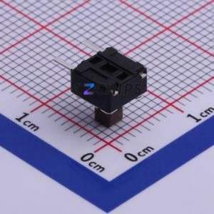 DTSAG-644N-S-V Tactile Switch Through hole Switch Single Pole Single Throw Rectangle Button Right Angle Insert 6.2mm - Product Image 2