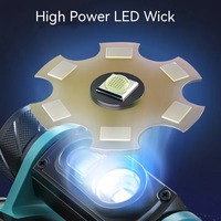 Lampe frontale LED rechargeable par USB en aluminium, étanche IP54, batterie 18650, haute luminosité, portée du faisceau 200-300 m, portable