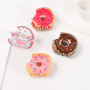 เครื่องประดับผมผู้หญิง กิ๊บหนีบผมรูปโดนัทน่ารัก สไตล์เกาหลี หวานๆ แฟชั่นสำหรับสาวๆ - Product Image 2