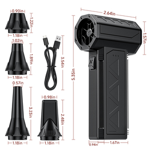 Mini Soffiatore d'Aria Elettrico Portatile con Motore Brushless a Batteria per Esterni, Camper, Auto, Raffreddamento, Pulizia, Cucina, Grado Industriale - Product Image 4