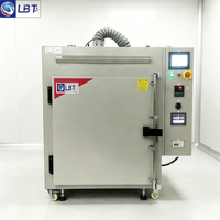Four à convection industriel pour salle blanche, cuisson à faible teneur en particules pour puces et matériaux filmiques, installation sur site en étranger prise en charge