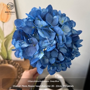 Klein <strong>Blue</strong> Tones Wedding Floral Arrangements with Silk Roses &amp; Peonies-Tall Ceiling Centerpieces &amp; Floor Standing Displays - Product Image 4
