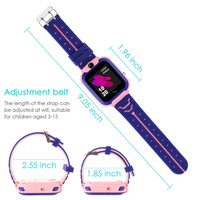 Reloj Inteligente Q12 Para Niños 3C Resistente al Agua con Cámara SOS GPS LBS Alarma Bluetooth WiFi y Ranura para Tarjeta SIM