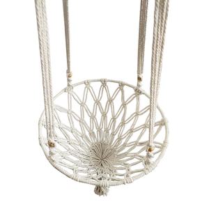 Hamac bohème pour animaux de compagnie, en dentelle, main, fil de coton tissé, panier suspendu en macramé, nid pour chat et chien - Product Image 3