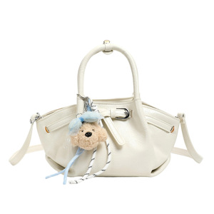 Bolso Bandolera con Textura de Litchi, Elegante Bolso de Hombro Texturizado, Bolso Versátil y Moderno para Viajes Diarios, Compras y Actividades al Aire Libre - Product Image 5