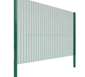 Pannelli di recinzione in rete metallica saldata 358 ad alta sicurezza scherma anti-salita rivestita in polvere con la migliore qualità di fabbrica