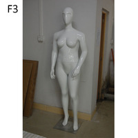 Mannequin femme grande taille en fibre de verre, corps entier, certifié ISO9001, options de couleur personnalisées