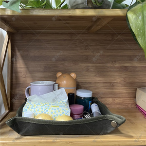 Canvas <b>Camping</b> Storage <b>Mat</b> Square Waterproof Outdoor Desktop Organizer Khaki Army Green - Product Image 3