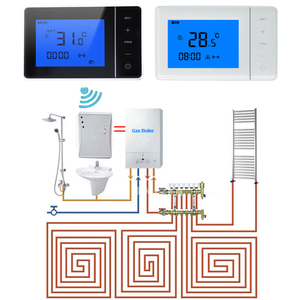 HY01 RF/contrôle sans fil Tuya Wifi <span class=keywords><strong>Thermostat</strong></span> de chauffage de l'eau ambiante contrôleur de température <span class=keywords><strong>pour</strong></span> chaudière à <span class=keywords><strong>gaz</strong></span> - Product Image 3
