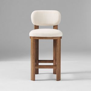 Tosee đồ nội thất mới phong cách Bắc Âu nhà máy Trung Quốc bền rắn khung gỗ màu be dòng vải cao thanh phân - Product Image 6