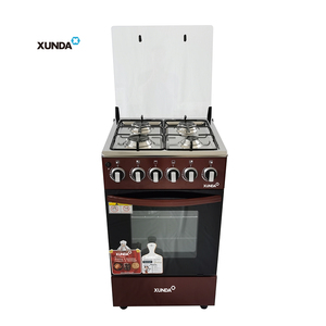 Fourneau professionnel Xunda CKD SKD sur pied avec 3 brûleurs à gaz, 1 plaque chauffante électrique <span class=keywords><strong>et</strong></span> <span class=keywords><strong>four</strong></span> - Product Image 4