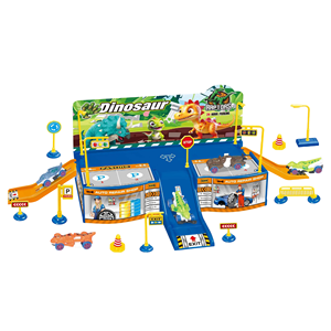 34 Pcs Parking Jouet Ensemble Enfants Cadeaux Garçons Jouet <span class=keywords><strong>Voiture</strong></span> <span class=keywords><strong>Garage</strong></span> Pistes Éducatifs Juguetes <span class=keywords><strong>Dinosaure</strong></span> Fente De <span class=keywords><strong>Voiture</strong></span> Jouets pour Enfants - Product Image 1