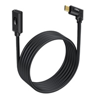 Câble d'extension USB industriel 5 en cuivre, isolation PVC - Transfert de données 80 Gbps, charge 240 W, compatible Thunderbolt, personnalisable