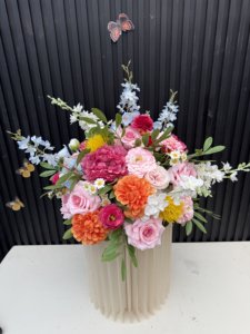 Sfere di Fiori Artificiali in Seta di Alta Qualità, 40cm, Personalizzabili, Stile <span class=keywords><strong>Giardino</strong></span>, Centrotavola per Matrimoni - Product Image 3