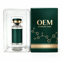 Boîte en carton pour soins de la peau de haute qualité, emballage personnalisé imprimé, boîte en carton cosmétique, vente en gros, boîte pliante