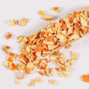 Buccia d'arancia naturale 100% essiccata piccole fette di buccia di mandarino granuli di buccia d'arancia mandarino per il tè alla frutta - Product Image 2