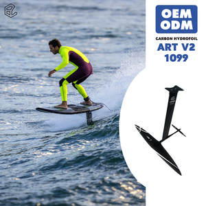 GY Hydrofoil AXIS ART V2 1099 Front Wing Carbon Fiber SUP Surfing Motor Kit Kayak Fishing 1220sqcm Black - Product Image 1