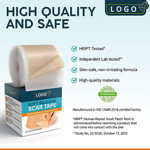 Gel <span class=keywords><strong>Skin</strong></span> Tones Crème Anti-Uv Réutilisable Meilleures Feuilles de Cicatrices Chéloïdes en Silicone Pour les Vieilles Cicatrices - Product Image 4