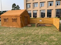Tente de camping médicale gonflable d'urgence pratique à grand espace sur mesure