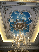 Banruo — panneau de carreaux en plastique artistique pour plafond, matériel de décoration, mariage