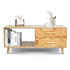 Moderne Stijl Tafel Tv Kast Groothandel Moderne Muur Houten Luxe Media Console Woonkamer Tv Tv-Standaard