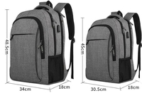 Sac à dos pour ordinateur portable unisexe avec logo personnalisé, grande capacité, multifonctionnel, pour étudiants, voyages d'affaires, sac d'école, vente chaude