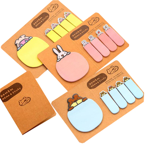 Segnalibri Adesivi Personalizzabili Unici e Originali a Forma di Animali Domestici Kawaii, Note Adesive Stampabili - Product Image 2