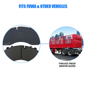 Nuevas Pastillas de Freno para Camión BLM WVA DA07 Semimetálicas para Howo Shacman Foton FAW para Cascadia OEM Venta al por Mayor - Product Image 3