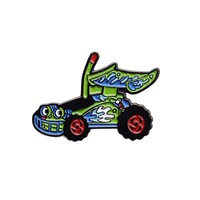 Nouveau métal mexicain nouvelle époque décoratif chapeau épingles de voiture en gros classique forme de voiture émail doux Badge épingles en Stock