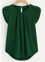 Femmes nouveauté vacances Blouse haut personnalisé femme élégant imprimé fleuri plissé Blouse décontracté à manches courtes femmes Blouses