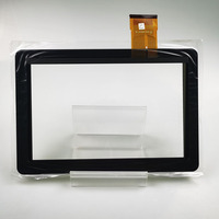 Panel Táctil Capacitivo de 10.1 Pulgadas, Superposición 16:10, Estructura de Vidrio G+G, Kit de Sensor con Tarjeta Controladora USB Externa y Cable
