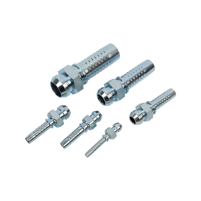 New 22611D Metric Hose Carbon Steel Hydraulic Fittings D Type Threaded Male Pipe Adapter Corrosion Resistant D Connector 1 Year
