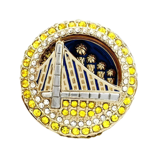Bague en alliage rotative <span class=keywords><strong>2022</strong></span>, best-seller, souvenir sportif, bijou commémoratif pour fan de basketball, cadeau pour supporter - Product Image 2