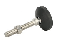Personnalisé robuste M6 M8 M10 M12 M14 M16 M20 M24 PP Nylon Caoutchouc Acier Pied Nivellement Réglable Pied Niveleur pour Machine