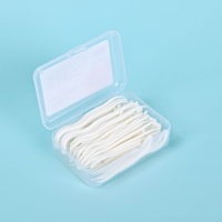 Fil dentaire en nylon aromatisé à la menthe, boîte portable, sans danger pour les gencives, soins bucco-dentaires, marque Ruike, vente en gros, personnalisable