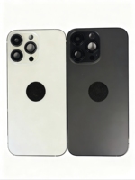 Coque arrière en verre pour batterie, compatible avec iPhone 6, 6s, 7, 8 Plus, iPhone X, XR, XS Max, 11, 12, 13, 14 Pro Max.