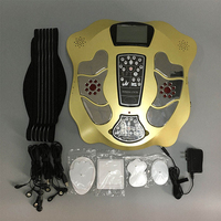 Appareil de massage des pieds électrique à micro-courant chauffant pour pédicure, réflexologie, stimulation de la circulation sanguine et spa des jambes